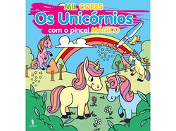 Imagem do produto livro mil cores: - os unicórnios com o pincel mágico