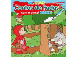 Imagem do produto livro mil cores - contos tradicionais com pincel mágico