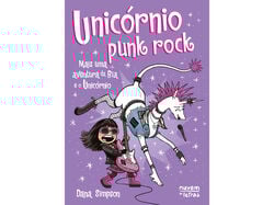 Imagem do produto livro unicórnio punk rock de dana simpson