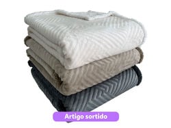Imagem do produto manta flanela/borreguit actuel sortido totem 130x170cm wh23