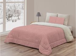 almofada cheia homespecial rose microfibra sherpa 400g 50x50cm product image