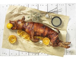 leitão assado à bairrada pequeno metade (2.75kg) / inteiro (5.5kg) prod própria kg product image