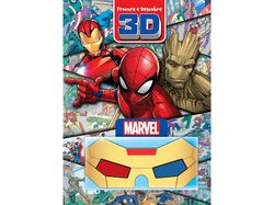 Imagem do produto livro marvel procura e descobre 3d marvel