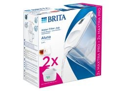 jarro 2.4l aluna branca brita com 2 filtros product image