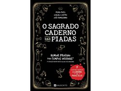 Imagem do produto livro sagrado caderno piadas - pedro pinto