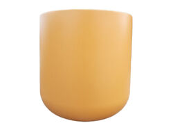 Imagem do produto vaso remo in&out amarelo 25 cm
