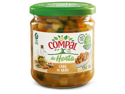 Imagem do produto ref prontas veget/vegan compal caril grão 360gr