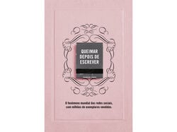 Imagem do produto livro queimar depois de escrever de sharon jones