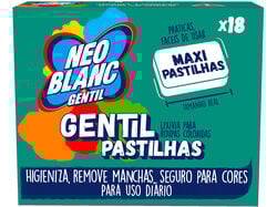 Imagem do produto lixivia delicada neoblanc gentil pastilhas 18un