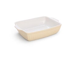 Imagem do produto assadeira creme ria jomafe cerâmica retang. 32cm