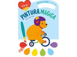 Imagem do produto livro leva-me - pintura mágica urso - azul