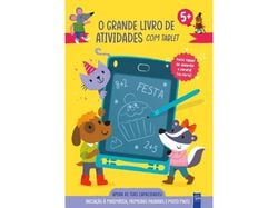 Imagem do produto livro o grande livro de atividades com tablet - iniciação á matemática e primeiras palavras