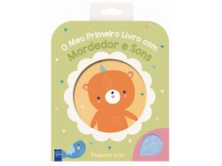 Imagem do produto livro o meu primeiro livro com mordedor e sons - pequeno urso -