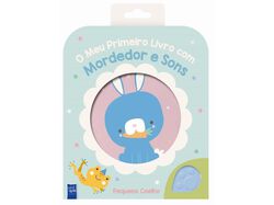 Imagem do produto livro o meu primeiro livro - com mordedor e sons - pequeno coelho