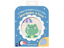 Imagem do produto livro o meu primeiro livro - com mordedor e sons - pequeno sapo