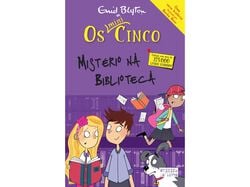 Imagem do produto livro mini cinco 16 - os cinco e o mistério na biblioteca