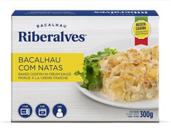 Imagem do produto bacalhau com natas riberalves 300g