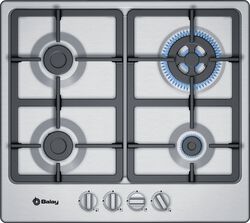 Imagem do produto placa a gás balay 3etx565hb 4 queimadores 60 cm inox