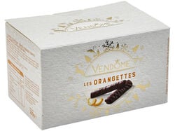 bombons chocolate vendome c/casca laranja cristalizada coberta com chocolate preto 200g product image