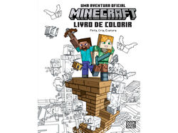 Imagem do produto livro minecraft: uma aventura oficial: livro de colorir