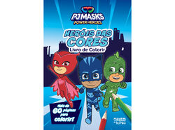 Imagem do produto livro pj masks power heroes das cores: livro de colorir