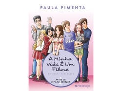 Imagem do produto livro minha vida é um filme bd 1 de paula pimenta