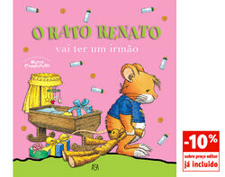 Imagem do produto livro o rato renato 8 - vai ter um irmão