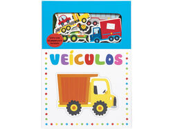 Imagem do produto livro veículos com peças destacáveis