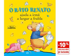 Imagem do produto livro o rato renato 12 - ajuda a irmã largar fralda