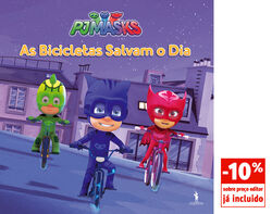 Imagem do produto livro pj masks n05 as bicicletas salvam o dia