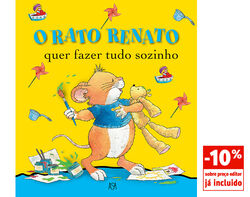 Imagem do produto livro o rato renato 22 - quer fazer tudo sózinho