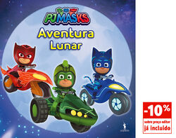 Imagem do produto livro pj masks n10 aventura lunar
