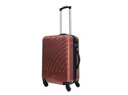 Imagem do produto mala de viagem média rígida airport tijolo 4 rodas 60cm