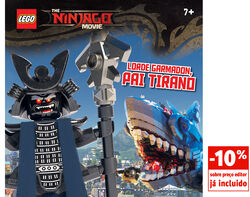 Imagem do produto livro the lego ninjago movie lorde garmadonpai tirano