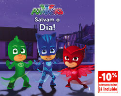 Imagem do produto livro pjmasks n01 salvam o dia!