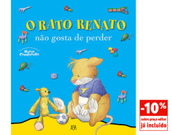 Imagem do produto livro o rato renato 18 - não gosta de perder