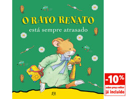 Imagem do produto livro o rato renato 13 - está sempre atrasado