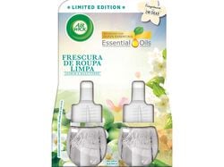 Imagem do produto ambientador airwick recarga roupa limpa 2x19ml