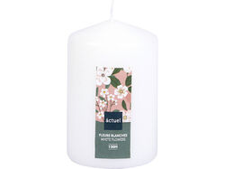 Imagem do produto vela pilar actuel aromática flores brancas