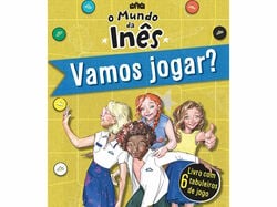 Imagem do produto livro o mundo da inês vamos jogar?- livro com 6 tabuleiros de jogo