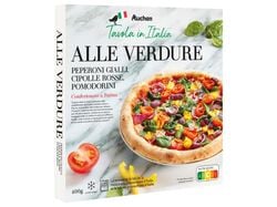 Imagem do produto pizza auchan à mesa em itália alle verdure 400g