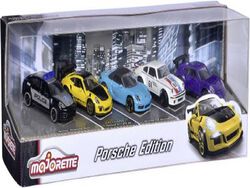 Imagem do produto veiculo porsche majorette giftpack pack 5 unidades