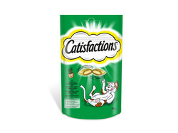 Imagem do produto snack gato catisfactions erva gateira 60g