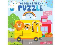 Imagem do produto livro os meus livros puzzle as cores de hemma
