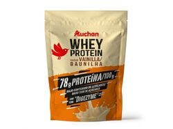 Imagem do produto whey protein auchan sabor baunilha 400g