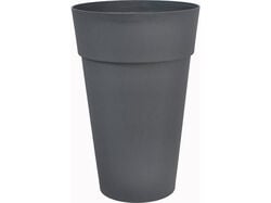 Imagem do produto vaso plástico gardenstar preto alt 60cm
