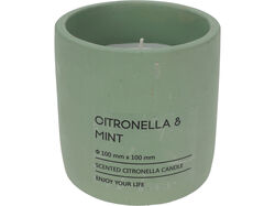 vela citronela em vaso verde 10x10x10cm product image