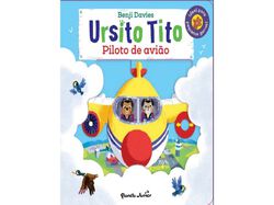 Imagem do produto livro ursito tito - piloto de avião de benji davies
