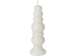 Imagem do produto vela não perfumada branca 15cm