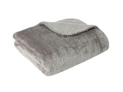 Imagem do produto manta borreguito actuel cinza esc 125x150cm